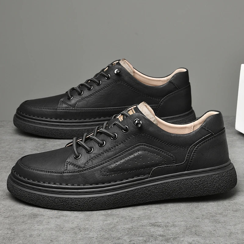 Hendrix Genuine Leather Sneakers